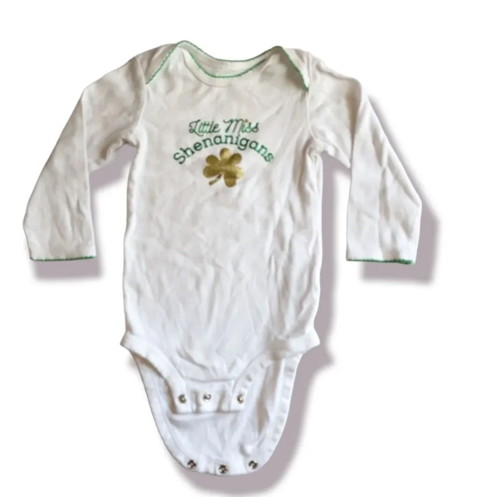 Baby Kid St Patty's Day Green Tutu Set, 12 Months
